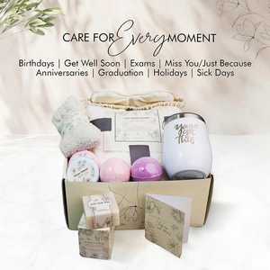 Canasta de Regalo de Recuperación para Mujeres, Cesta de Bienestar para Después de la Cirugía, Caja de Pensamiento Positivo con Manta para Niñas - Product Image 5