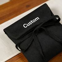 Enveloppe d'emballage personnalisable en satin écologique avec impression sérigraphique