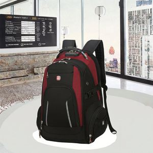 Mochila Táctica Personalizada para Viajes de Negocios, 17 Pulgadas, Impermeable, Oxford, Anti-Robo, con Cargador USB y Candado con Contraseña - Product Image 3