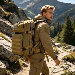 Sac à dos de randonnée et de voyage à livraison rapide, personnalisable avec logo, pour la montagne, la chasse quotidienne, sac à dos tactique d'aventure à prix abordable - Product Image 2