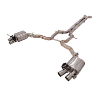 Système d'échappement Catback Valvetronic haute performance en titane Ecnal pour Bentley Flying Spur W12 6.0T 2005-2017