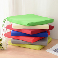 Coussin de siège extérieur moderne, confortable, personnalisé, carré, imperméable, antibactérien, léger, extensible et portable pour chaise