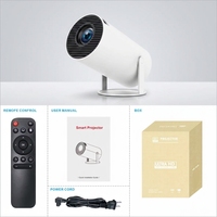 Projecteur vidéo de réunion HY300, mini projecteur portable de poche intelligent Android, projecteur sans fil pour cinéma maison et entreprise