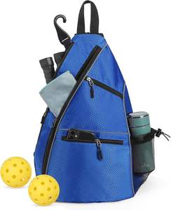 <span class=keywords><strong>Sac</strong></span> d'équipement de pickleball en polyester imperméable avec compartiment à chaussures <span class=keywords><strong>fourre</strong></span>-<span class=keywords><strong>tout</strong></span> de sport multifonctionnel - Product Image 4