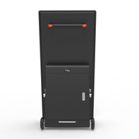 Kiosco Digital Publicitario Portátil para Exteriores, IP65, Android, CMS Gratuito, 2500 Nit, Plegable, Pantalla LCD, Resistente al Agua, con Batería