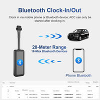 Système de suivi Android iOS Bluetooth iButton 4G GPRS GPS intelligent pour voiture, terminal de démarrage/arrêt à distance du moteur, traceur de véhicule PC
