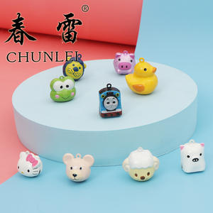 Grande campana in ottone stile giapponese 3D placcato collare per animali domestici accessori - Product Image 2