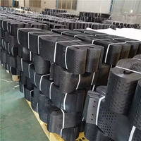 Géocell en plastique pour gravier à vendre, stabilisateur de gravier pour allées, murs de soutènement, routes, géocell en HDPE texturé pour le contrôle de l'érosion