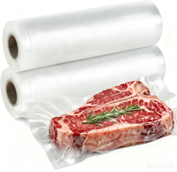 Rouleau de film sous vide gaufré |   Rouleau de film alimentaire sous vide co-extrudé 7 couches PA/PE pour cuisson sous vide et congélation