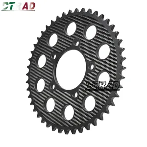 Piñón Trasero Universal para Motocicleta 45T, Ruedas BST de 5 Pernos, 76 mm de Diámetro Exterior, 100 mm de Distancia entre Pernos, Cubierta de Buje de Rueda Modificada, Compatible con Kawasaki - Product Image 6