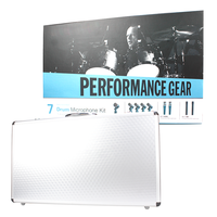 BETADMK7 XLR BAND Drum Kit Microphone kit d'instrument microphone Avec Deux BETA57A Four BETA56A One BETA52A