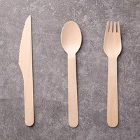 Ensemble de couverts jetables pour le camping au prix d'usine avec fourchette, couteau, cuillère et serviette