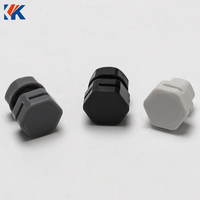 Vente flash : Accessoires d'éclairage LED étanches IP68, bouchon d'aération en nylon M15, couleur noire, bouchon d'aération respirant en plastique