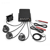 Suivi GPS de flotte 4G 4CH HDD SD Mobile DVR Mdvr Kit Surveillance à distance