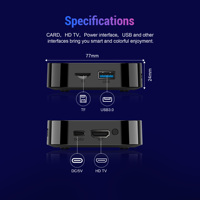 TV Box Inteligente con Android 14.0, Quad Core, Rockchip RK3518, Reproductor Multimedia T1+