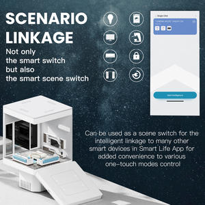 MOES Nouvelle série d'interrupteurs à bouton-poussoir intelligents <span class=keywords><strong>Tuya</strong></span> ZigBee3.0 1 2 3 Gang - Product Image 6