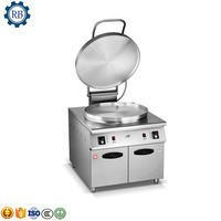 Four à pain arabe plat automatique, four à gaz pour la cuisson à domicile, four tandoor, mini-machine à pizza, chapati, roti, moteur 220V 80