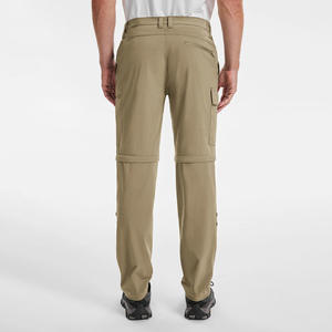 <span class=keywords><strong>Pantaloni</strong></span> da trekking leggeri impermeabili da viaggio da esterno ad asciugatura rapida con motivo dritto con tasche a cerniera - Product Image 6