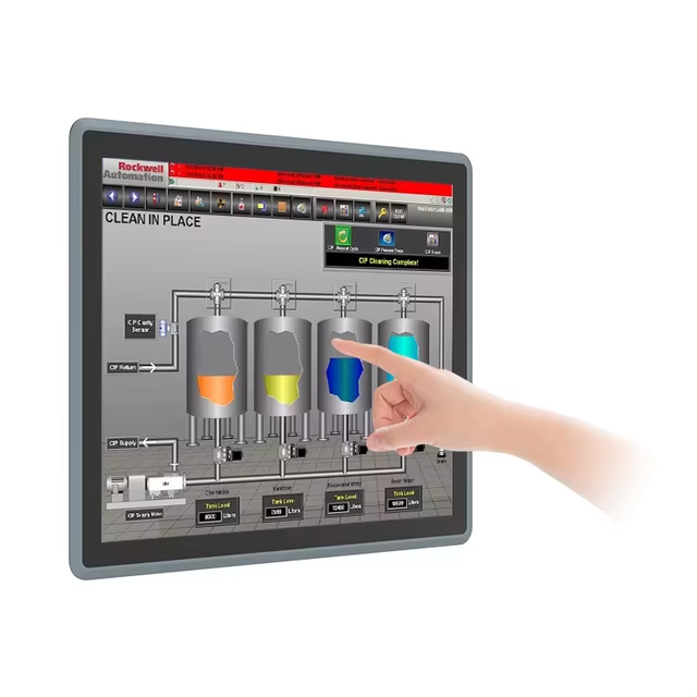 Industrial Panel PC 10.4/12.1/15/17/19/21.5 Inch IP65 Waterproof Touch Screen Full Aluminum Outdoor Sunlight Readable Panel Pc