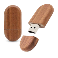 Flashdisk Kayu Bentuk Pena 16GB USB 2.0/3.0 dengan Garansi 2 Tahun