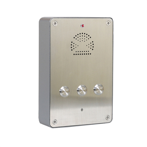 Âm Thanh Cửa điện thoại hệ thống intercom <span class=keywords><strong>IP</strong></span> <span class=keywords><strong>SIP</strong></span> HF thang máy khẩn cấp cuộc gọi điện thoại thang máy Intercom Rảnh tay điện thoại - Product Image 2