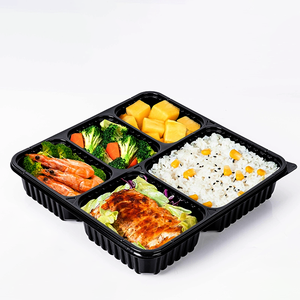 Thân thiện với môi 5-Phần nhựa Hộp Ăn Trưa-Bền và rò rỉ-bằng chứng thiết kế - Product Image 5