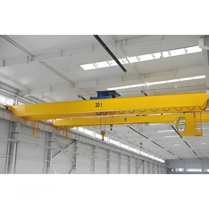 Kran Jembatan Tipe <span class=keywords><strong>LDA</strong></span> 1 Ton 2 Ton 20 Ton Kran Overhead Listrik Bermotor Siemens Kontrol PLC Proteksi Beban Berlebih Remote - Product Image 4