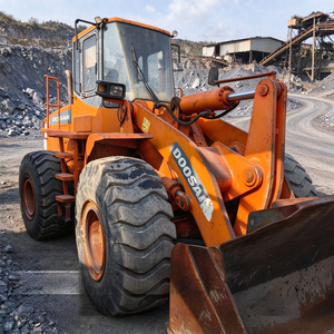 รถตักล้อยางมือสอง Doosan DL503 รุ่น DL503-9C ขนาด 5 ตัน ปี 2020 บุ้งกี๋ 3 เมตร กำลัง 150 กิโลวัตต์ สำหรับงานดินและงานเหมือง - Product Image 1