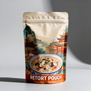 Custom Logo Heat Sterilization Food Packaging for Curry Stews Prepared Dishes <b>Sauces</b> and Liquid Foods 80 to 135°C Retort Bag - Product Image 2