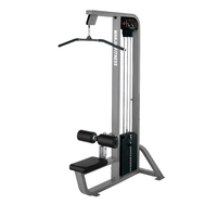 Máquina de Poleas para Ejercicios de Dorsales y Fondo con Asiento, Estación de Cable, Torre de Poleas, Máquina de Cross Single, Máquinas de Fitness con Selección de Carga por Pin