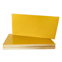 Plaque de résine époxy jaune en fibre de verre pour isolation de circuits imprimés, supports de test, transformateurs et pièces usinées CNC