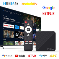 Original H96 Max TV Box 2025 Quad Core Media Player Allwinner H313 4K UHD Android Dual WiFi Meilleure vente Set Top Box