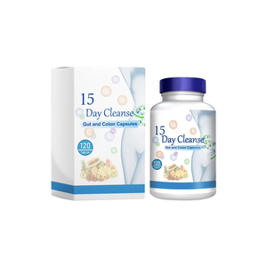 Cápsulas de Limpieza de Colon de 15 Días, Desintoxicación Natural, Mejora la Inmunidad, Apoyo a la Salud Intestinal, Suplemento Dietético para Adultos, Aceite de Pescado, Adolescentes - Product Image 1