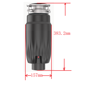 1/2hp 3/4hp 1hp 3/5hp खाद्य अपशिष्ट ग्राइंडर - Product Image 2