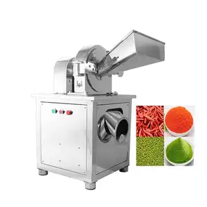 Commercial Electric Spice Grinder Dry Food Powder Pulverizer Making Machine Pepper Chilli Spice Grain Grinding Machine