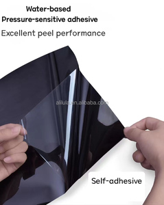 100% <span class=keywords><strong>film</strong></span> de teinture de fenêtre <span class=keywords><strong>occultant</strong></span> <span class=keywords><strong>pour</strong></span> la protection de la vie privée et le contrôle solaire rejet UV 1.52x30m 60 pouces x 100 pieds - Product Image 2