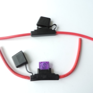 Auto Inline 3 5 10 15 20 25 30 80 100 A impermeabile 6 8 12 14 16 18 20 AWG Auto Car aggiungi un circuito ATM TAP Blade portafusibili - Product Image 1