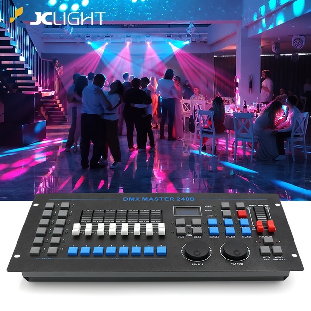 DMX 512 Lighting Controller Dmx 240B Controller Beam Moving Head Light DJ Equipment Disco Lighting Console