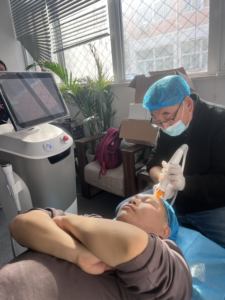 Appareil de microneedling fractionnel RF non invasif, <span class=keywords><strong>radiofréquence</strong></span>, appareil de raffermissement de la peau, microneedle professionnel coréen isolé - Product Image 6