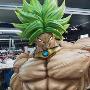 Figurine en résine d'anime japonais populaire personnalisée figurine d'anime grandeur nature figurine d'anime buste <span class=keywords><strong>Broly</strong></span> - Product Image 5