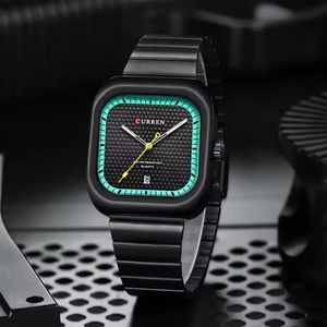 Montres CURREN 8460 en gros, montres à quartz bon marché pour hommes, montres à quartz lumineuses avec date, Relogio Masculino a Prova d Agua - Product Image 4