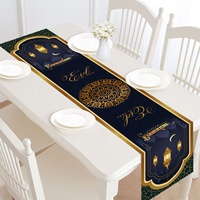 Chemin de Table EID Mubarak 30x182cm décoration pour Ramadan Kareem Eid Al Adha cadeaux décoration de fête musulmane islamique