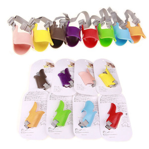 Boca <span class=keywords><strong>de</strong></span> <span class=keywords><strong>pato</strong></span> <span class=keywords><strong>de</strong></span> silicona para perros, <span class=keywords><strong>bozal</strong></span> suave para bicicleta - Product Image 2