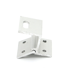 Abrazadera Fotovoltaica Ajustable de Aleación de Aluminio, Tipo Grueso, con Tratamiento de Superficie Anodizado, para Sistema de Montaje Solar - Product Image 1