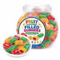 Caramelos Blandos de Goma con Relleno de Mermelada en Forma de Ojo, Venta al por Mayor, OEM, Marca Privada, Productor y Fabricante Personalizado, Dulces de Frutas a Granel, BRC