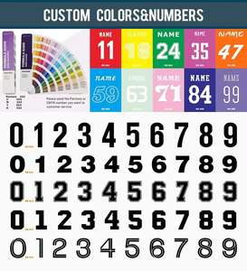 Ensemble de maillot de football vintage, t-shirt et short, logo personnalisé, été, écologique, antibactérien, imperméable, polyester/coton, col rond - Product Image 6