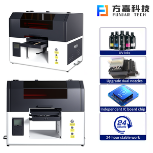 Funjar 2030Mini UV phẳng máy in A4 UV mini phẳng máy in cho điện thoại di động Trường hợp biển quảng cáo sáng tạo xp600 in cho Flex - Product Image 3