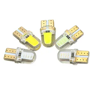 10pcs T10 W5W Bóng đèn 12V LED Tấm Đèn T10 LED giải phóng mặt bằng Đèn LED Đèn đậu xe ô tô đèn phụ kiện