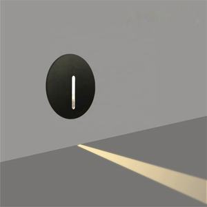 Lámpara de <span class=keywords><strong>escalera</strong></span> empotrada para interiores <span class=keywords><strong>Luz</strong></span> de paso de AC85-265V, para <span class=keywords><strong>escalera</strong></span>, pasillo, pared, candelabro, Led - Product Image 1