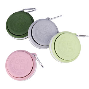 Vaso Plegable Personalizado de Silicona de 170 ml, Taza de Viaje Reutilizable Multiusos con Tapa, Tamaño de Bolsillo - Product Image 4